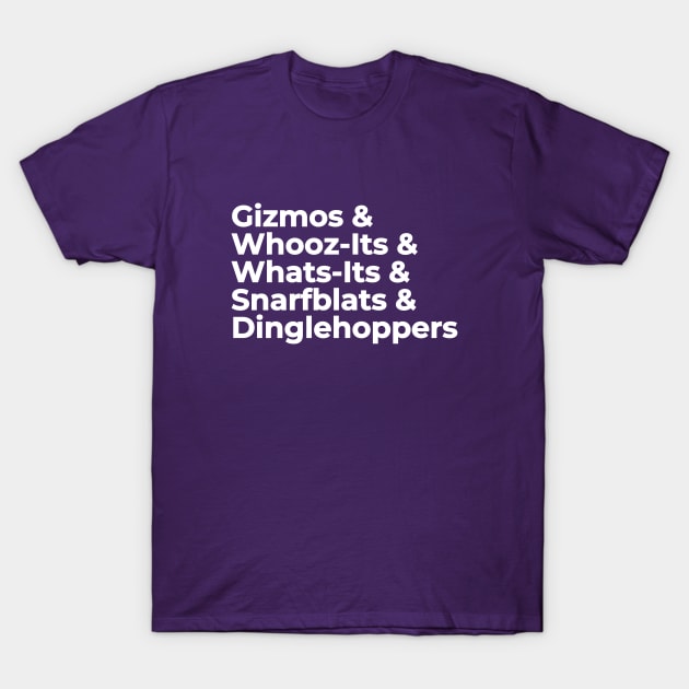 Gadgets & Gizmos Aplenty! T-Shirt by hawkadoodledoo